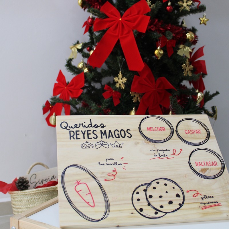 Tabla Papá Noel + Reyes Magos